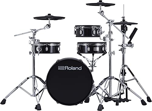 Roland V Streamlined Acoustic-Style Electronic Drum Kit with Shallow-Depth Shells and TD-07 Module (VAD103-1)