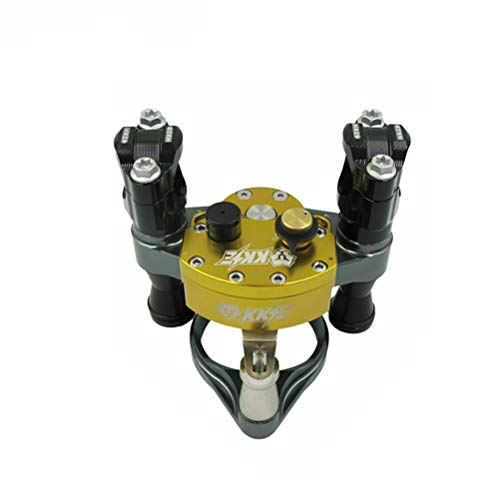 OTOM Motorcycle Safety Steering Damper Adjustable Stabilizer with Mount Bracket For CRF250R Aluminum Directional Damper