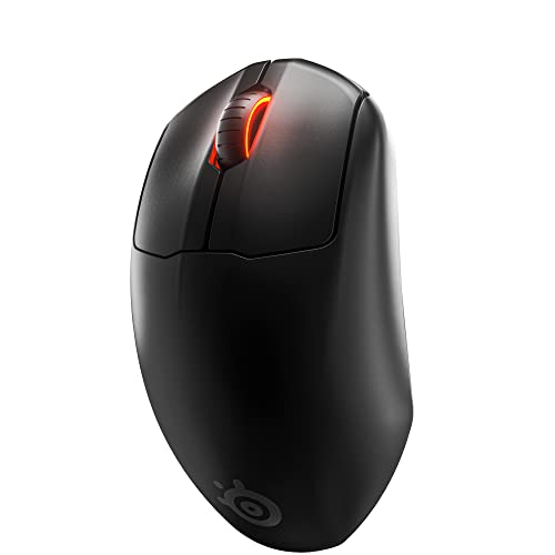 SteelSeries Esports Wireless FPS Gaming Mouse  Ultra Lightweight  Prime Edition  5 Programmable Buttons  Lag-free 2.4GHz  100H Battery  18K CPI Sensor  Magnetic Optical Switches  PC/Mac