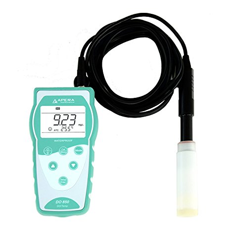 Apera Instruments AI480 DO850 Optical Dissolved Oxygen Meter Kit, with 10 Ft Optical DO Probe, Hassle-Free Testing Experience