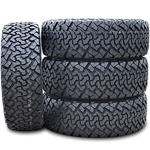 Set of 4 (FOUR) Venom Power Terra Hunter X/T XT All-Terrain Mud Light Truck Radial Tires-35X12.50R20LT 35X12.50X20 35X12.50-20 125R Load Range F LRF 12-Ply BSW Black Side Wall