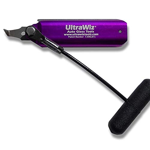 UltraWiz 3007k Lever Knife Knife Auto Glass/Windshield Removal Tool/Cut Out Cold Made in USA