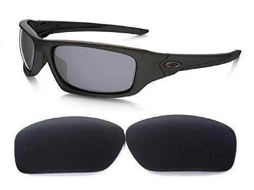 Galaxy Replacement lenses For Oakley Valve Polarized Black 100% UVAB