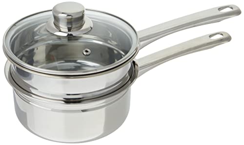 Norpro Stainless Steel Double Boiler 1.5-Quart, shown