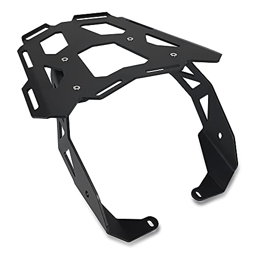 Motorcycle Luggage Rack Extension Luggage Holder Bracket Compatible with Africa Twin CRF1100L 2019-2021 Black