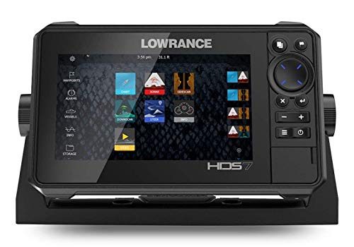Lowrance HDS-7 Live with Active Imaging 3-in-1 Transom Mount Transducer & C-MAP Pro Chart (Renewed)