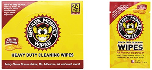 Grease Monkey Degreaser Wipes (Box of 24)