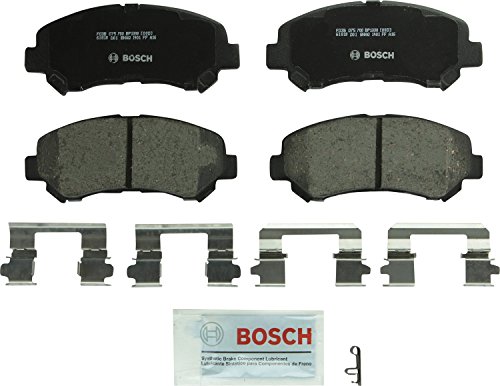 BOSCH BP1338 QuietCast Premium Disc Brake Pad Set - Compatible With Select Nissan Juke, Maxima, Sentra, Rogue, Rogue Select, X-Trail; Suzuki Kizashi; FRONT