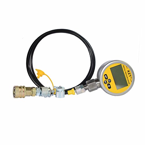 XZT 10000PSI Digital Hydraulic Pressure Test Coupling Kit,Repair Test Tools for USA Brand Excavator (10000PSI)