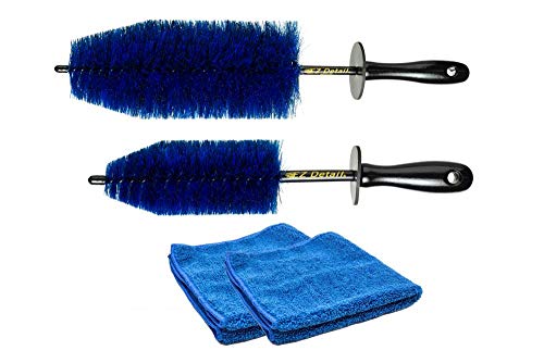 EZ Detail Brush with Free Towels - Big and Litlle