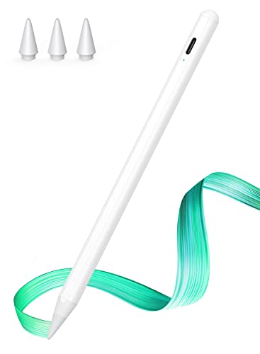 Stylus Pen for iPad with Palm Rejection & Fast Charging, JAMJAKE iPad Pencil Compatible with Apple iPad Pro 11&12.9" (2018-2022), iPad 10/9/8/7/6th Gen, iPad Air 3rd/4th/5th Gen, iPad Mini 5/6th Gen