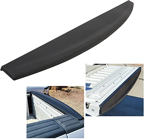 Tailgate Spoiler Molding Cap Compatible with 2009-2018 Ram 1500 2500 3500 Top Protector Cover Lip Replace for CH1909100 55372052AH