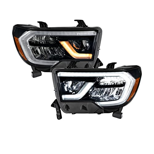 Form Lighting Sequential LED Headlights compatible with Toyota Tundra 2007-2013 (pair)