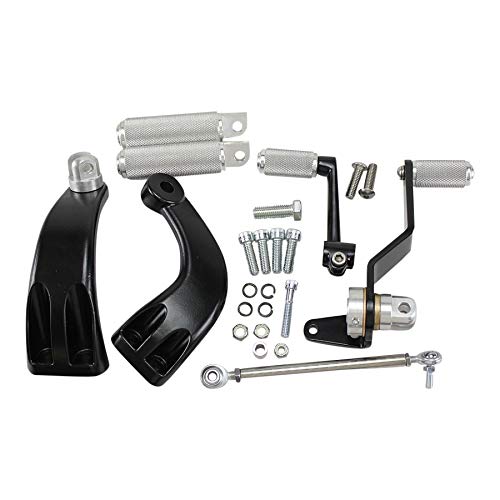 TC Bros. Sportster Mid Controls Kit fits 2004-2013