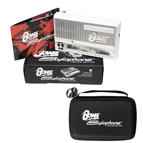 Bowie Stylophone - Limited Edition Synthesizer AND Bowie Carry Case Bundle