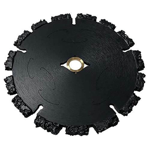 7" Demolition Saw Blades for Asphalt Shingles, Metal Sheet/Studs, Tar/Gravel Roofing, Wood, Fiberglass, 1/4" Segment Width, 7/8" Arbor