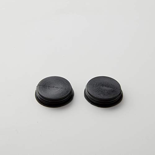 American Metalcraft BHMPLUGS Plastic Replacement Stoppers, Black, 1.65 x 1.65 x 0.4 inches