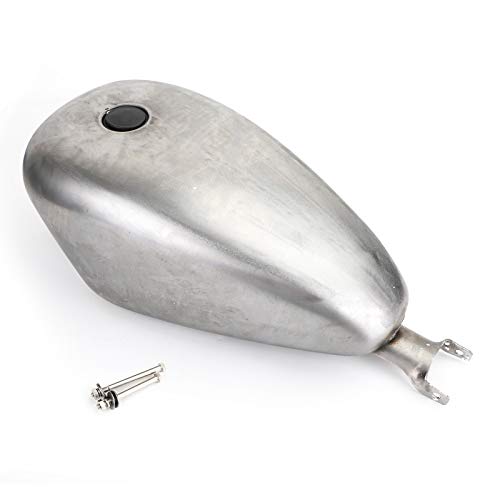 Bruce & Shark Motorcycle 14.4L/ 3.8 Gallon Gas Fuel Tank Fit for Harley Sportster XL 883 1200 2007-2017