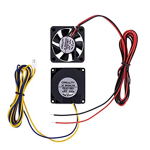 Creality Official 4010 Extruder Hot end Fan 40x40x10MM 24V DC Original Cooling Fan Circle Turbo Fan for 3D Printer Parts Ender 3/Ender 3 Pro/Ender 3 v2/Ender3max/Ender 5/Ender 5s/Ender5pro/Ender5plus