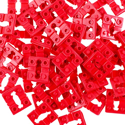 Switch and Receptacle Spacer Electrical Outlet Spacer Socket Outlet Spacers Twist Apart Spacers Plastic Switch and Receptical Spacers for Electrical Box (80 Pcs, Red)