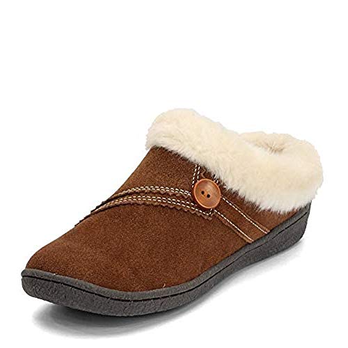 Clarks Women's, Kimberly Clog Slipper BROWN 8 M