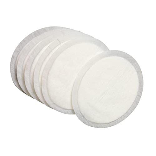 Dr. Brown's Disposable One-Use Absorbent Breast Pads for Breastfeeding and Leaking - 60pk