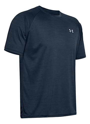 Under Armour Mens Tech 2.0 Short Sleeve T-Shirt (Academy/Mod Gray - 408, Large)