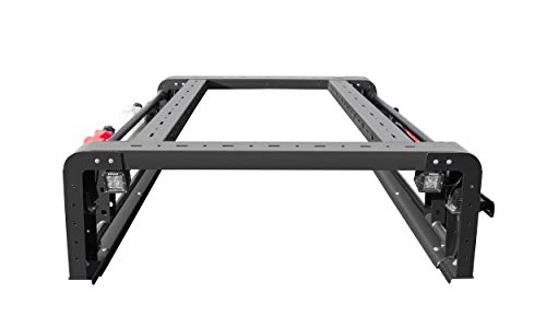 2019-2022 Jeep Gladiator Overland Access Rack With Two Lifting Side Gates, Without Factory Trail Rail Cargo System - PN #Z834101