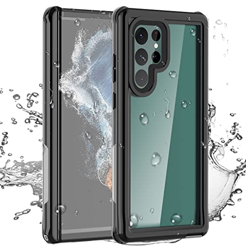 AICase Waterproof Case for Samsung Galaxy S22 Ultra 5G (6.8") Snowproof, Dustproof and Shockproof, IP68 Certified Full Body Protection Fully Sealed Underwater Protective Cover for Samsung S22 Ultra