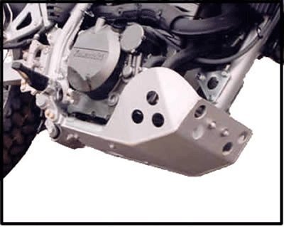 Kawasaki KLR 650 Full Protection Skid Plate Constructed with 3/16" 5052 H-32 Aluminum. All mounting hardware included. by Ricochet for 2008, 2009, 2010, 2011, 2012, 2013, 2014, 2015, 2016, Model