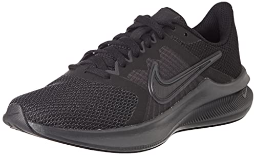 Nike Womens Downshifter 11, Black/DK Smoke Grey-Particle Grey, 9