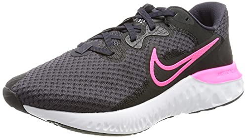 Nike Women's Renew Run 2 Running Shoes, Cave Purple/Hyper Pink-Black, 8.5 M US