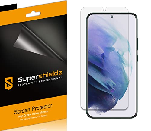 (6 Pack) Supershieldz Designed for Samsung Galaxy S22 5G Screen Protector, High Definition Clear Shield (PET)