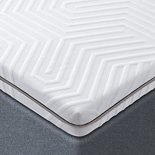 Bedstory 3 Inch Full Size Memory Foam Mattress Topper, Extra Firm Pain-Relief Bed Topper High Density, Enhanced Cooling Pad Gel Infused, Non-Slip Removable Skin-Friendly Cover, CertiPUR-US Certified