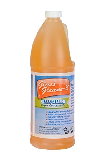 32 Oz. (1 Quart) Glass Gleam-3 Super Concentrated Window Cleaning Solution
