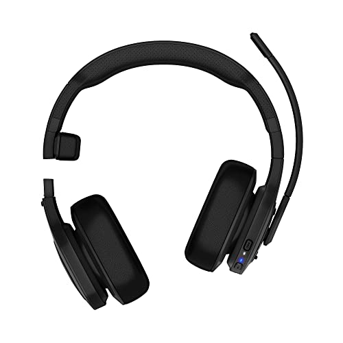 Garmin dzl Headset 200, 2-in-1 Premium Trucking Headset, Active Noise Cancellation, Superior Battery Life and Memory Foam Ear Pads