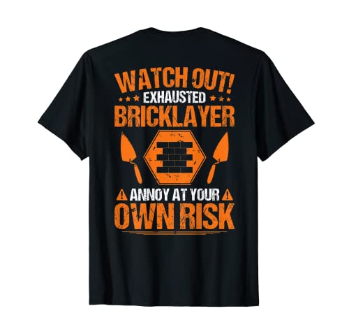 Mason Own Risk Bricklayer T-Shirt