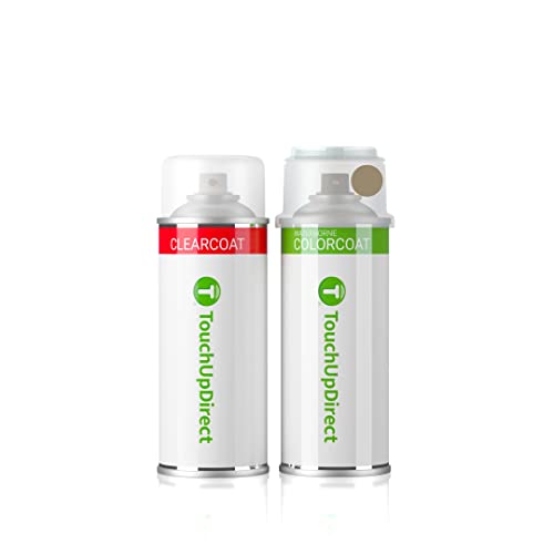 TouchUpDirect YR-578M Urban Titanium Metallic Compatible With Honda Exact Match Touch Up Paint Aerosol - Essential Package