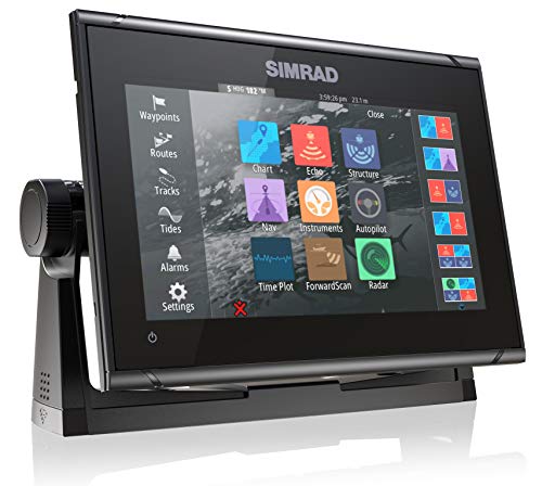 Simrad GO9 XSE - 9-inch Chartplotter with Active Imaging 3-in-1 Transducer, C-MAP Discover Chart Card