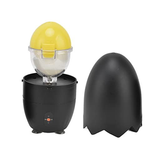 Egg Scrambler, Electric Egg Mixer in Shell Plug in Golden Egg Maker for Egg Yolk White Mixing, Kitchen Gadgets, Black