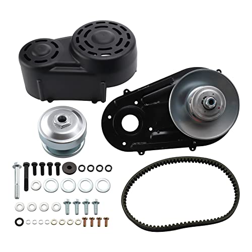 MOFANS 40 Series 5/8" Go Kart Torque Converter Kit Fit for 8-18hp Motors Predator 420cc GX 340 390 1" Driver