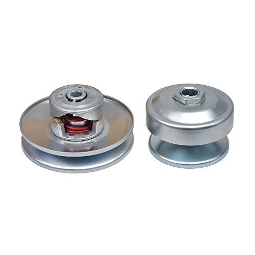 Monster Motion 3/4" Bore Driven Pulley 1" Bore Driver Clutch Pulley Series 40 Go Kart Torque Converter Kit