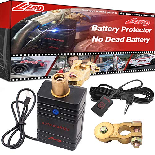 LI LEAD Auto Starter 12V Car Battery Protector - Automatically Disconnect System For Car Battery Saver, Battery Voltage Disconnect Kit, Battery Buddy.