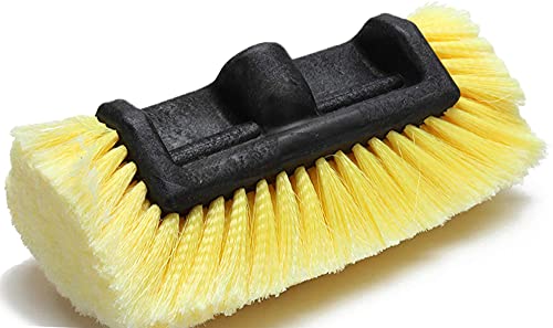 Anyyion 10" Car Wash Brush HeadSoft Bristle, Auto RV Truck Boat Camper Exterior Washing Cleaning10-inch
