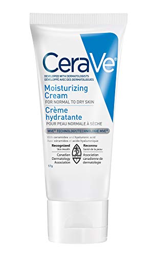 CeraVe Moisturizing Cream, Face Body Moisturizer, Normal to Dry Skin, 8 Fl Oz