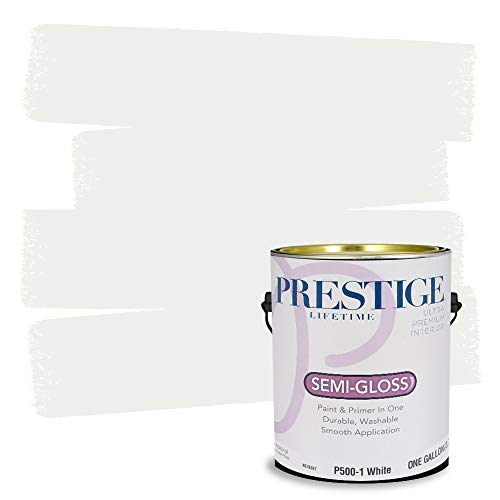 Prestige Paints P500-1 Interior Paint and Primer in One, 1 gallon, White