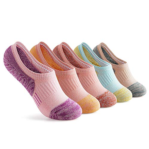 Gonii Womens No Show Socks Athletic Ankle Socks Cushioned Running Low Cut 5-8 Pairs