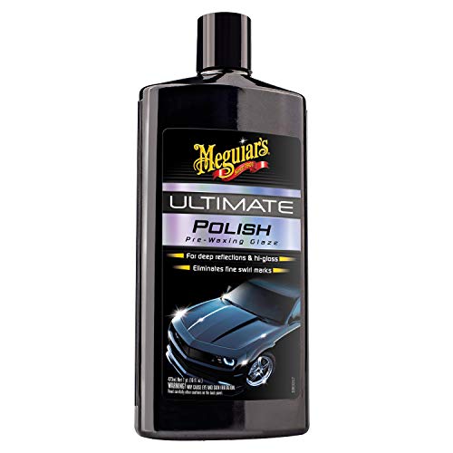 Meguiar's Ultimate Polish - Easy and Quick Application for a Showroom Shine Finish - The Perfect Gift for Dads Who Love to Keep Their Cars Looking Great - 20 Oz