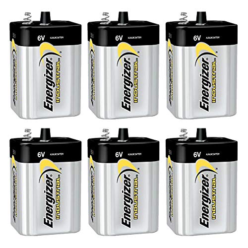 Energizer Lantern Batteries Alkaline 6V 529 6 Volt Spring Flashlight (6 Pack)