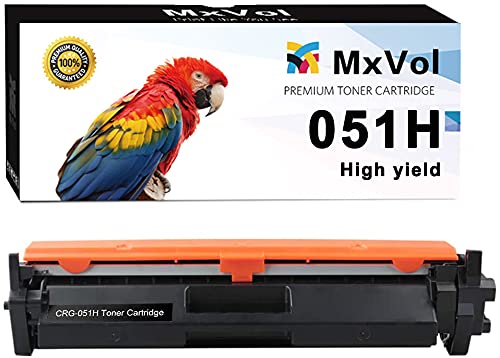 MxVol Compatible Toner Cartridge Replacement for Canon 051H 051 Toner (2169C001),High Yield 4,100 Pages use for Canon imageCLASS LBP162dw LBP160 MF264dw MF267dw MF269dw Printer - 1 Pack Black